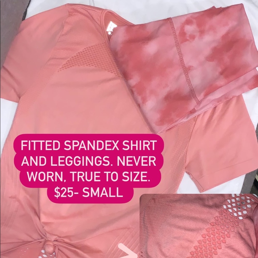 Legging and top set